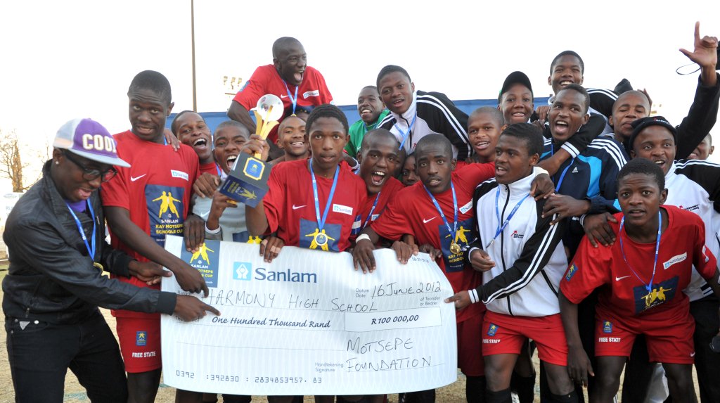Harmony High School is the Sanlam Kay Motsepe Schools Cup Free State