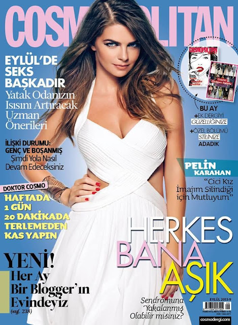 Pelin Karahan Cosmopolitan Magazine Turkey Magazine