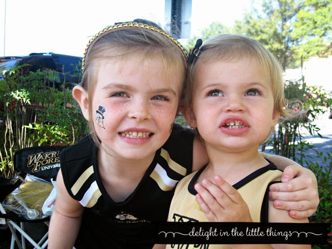 Essentials for Tailgating with Kids | delightinthelittlethings.com