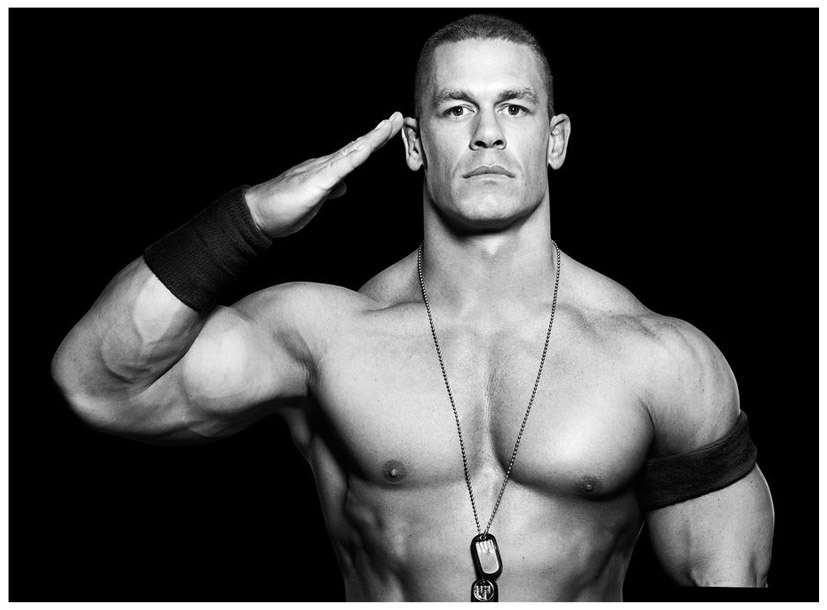 MEN'S BOOKMARK Professional Wrestler & Actor John Cena