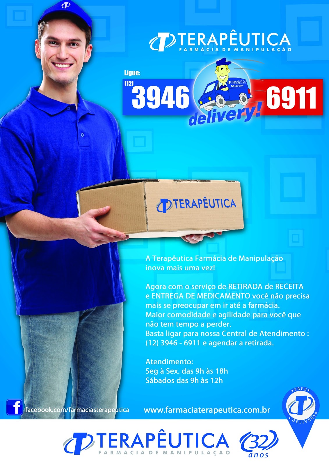 Trampos e Desenhos: Campanha Delivery - Farmácia Terapêutica