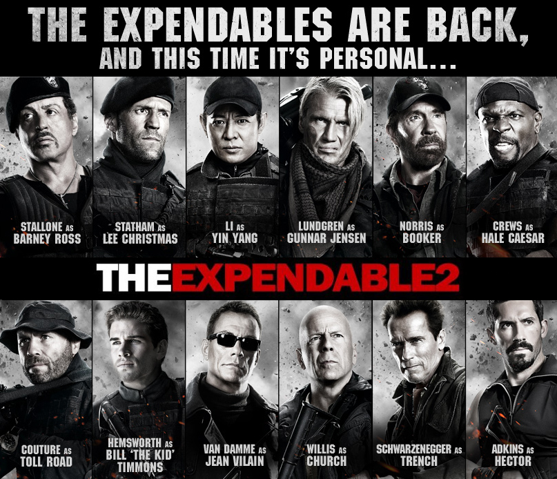 The Expendables 2 En. (2012)