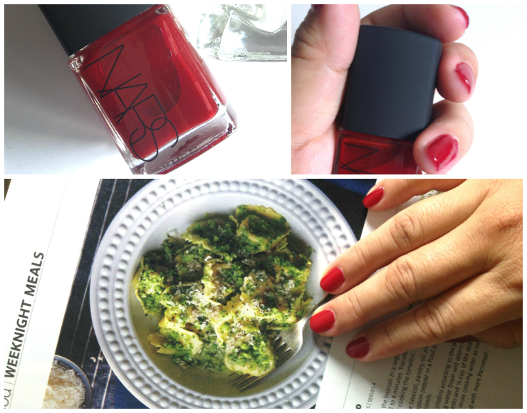 2. NARS Nail Polish in "Jungle Red" - wide 8