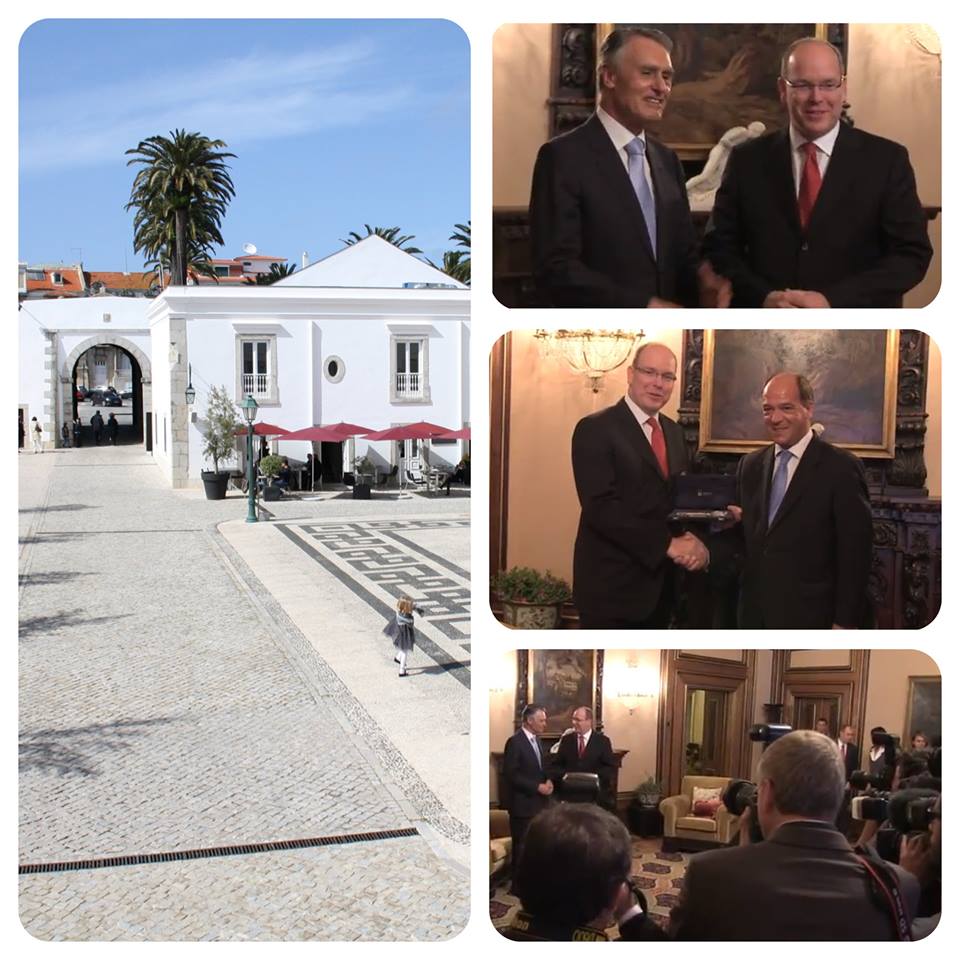 Manuel Beninger Príncipe Alberto II do Mónaco em Cascais na