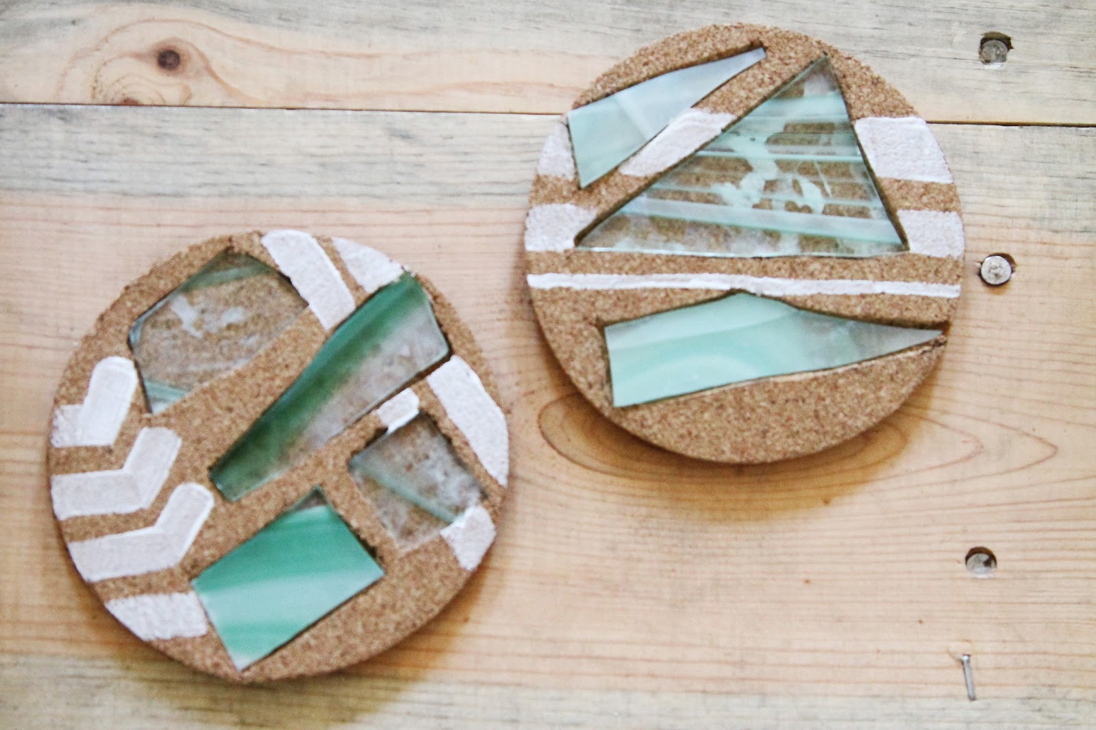 Sincerely, Kinsey Stained Glass Coaster DIY