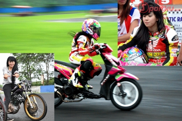 Kumpulan Foto Joki / Penunggang Cewek Cantik dan Seksi Drag Bike / Moto