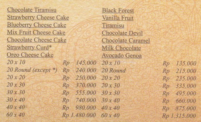 Harvest Cake Jakarta Selatan Harvest Cake Jakarta Selatan