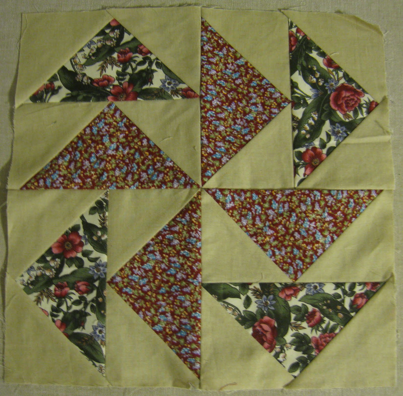 This is My Heart Quilt Guild Block of the Month Dutchman's Puzzle