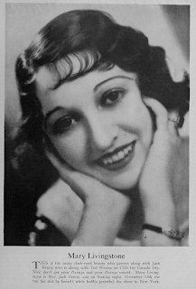 Mary Livingstone, Dec. 1932