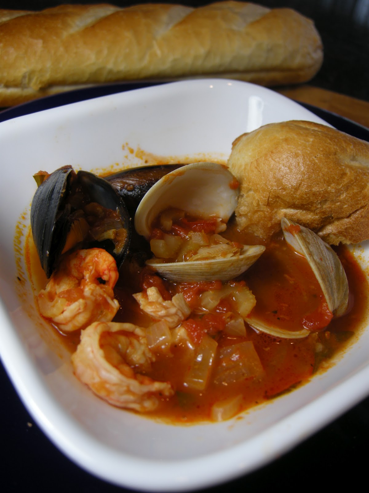 Kitchens Are Monkey Business Rosie Makes A Fine Kettle O' Fish Cioppino.