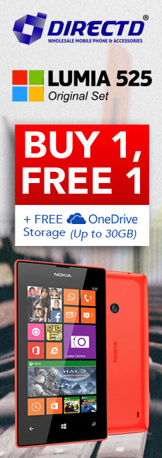 Lumia 525 Buy 1 Free 1 Promo!