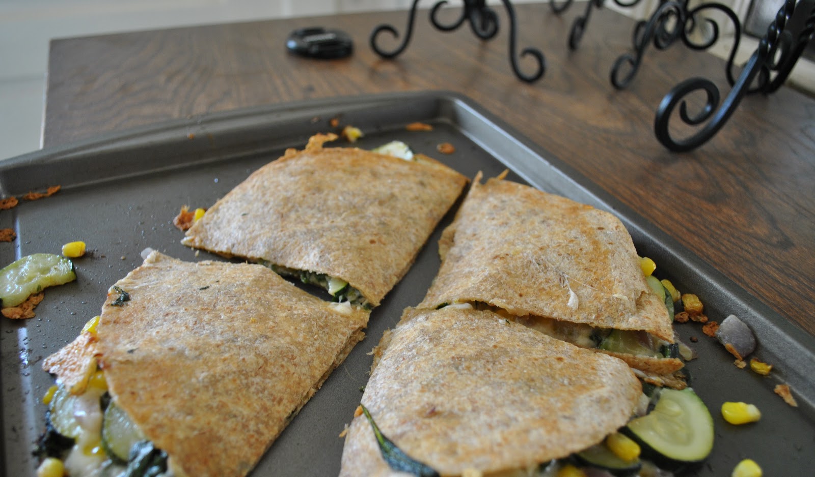 Kristin in Her Kitchen Baked Zucchini Quesadillas + VICTORY