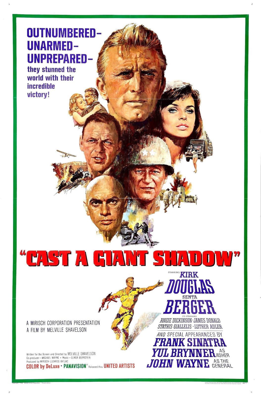 L'ombre d'un géant (1965) Melville Shavelson - Cast a giant shadow (08.1965 / 1965)