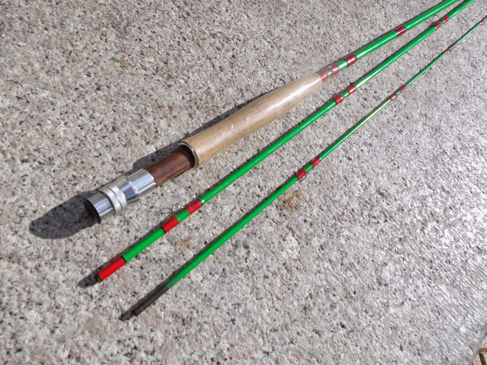 The Great Lakes of NYC Fiberglass Fly Rods