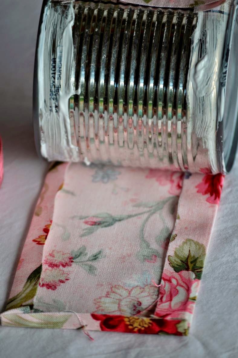 Beautiful Girlhood How to Make Pretty Fabric Covered Tins