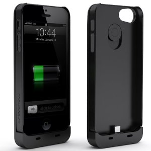 Maxboost Atomic Air External Protective iPhone 5 Battery Case - Matte Black , Fits All Versions of iPhone 5 - Lightning Connector Output, MicroUSB Input Reviews