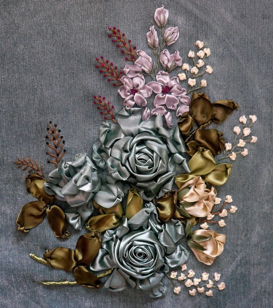 EMBROIDERY ON RIBBON EMBROIDERY DESIGNS