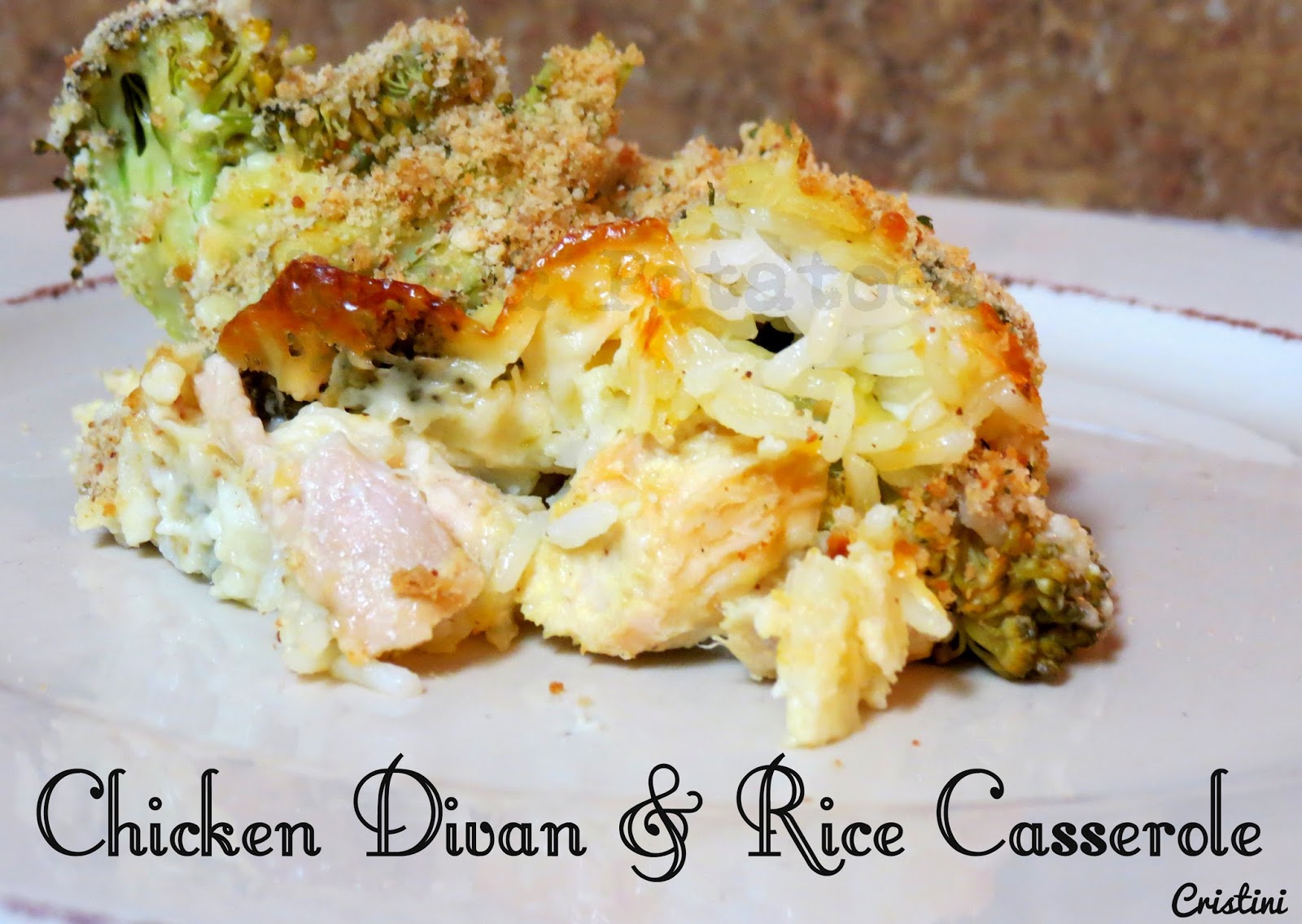 Meat & Potatoes, Recipes and More! Chicken Divan & Rice Casserole