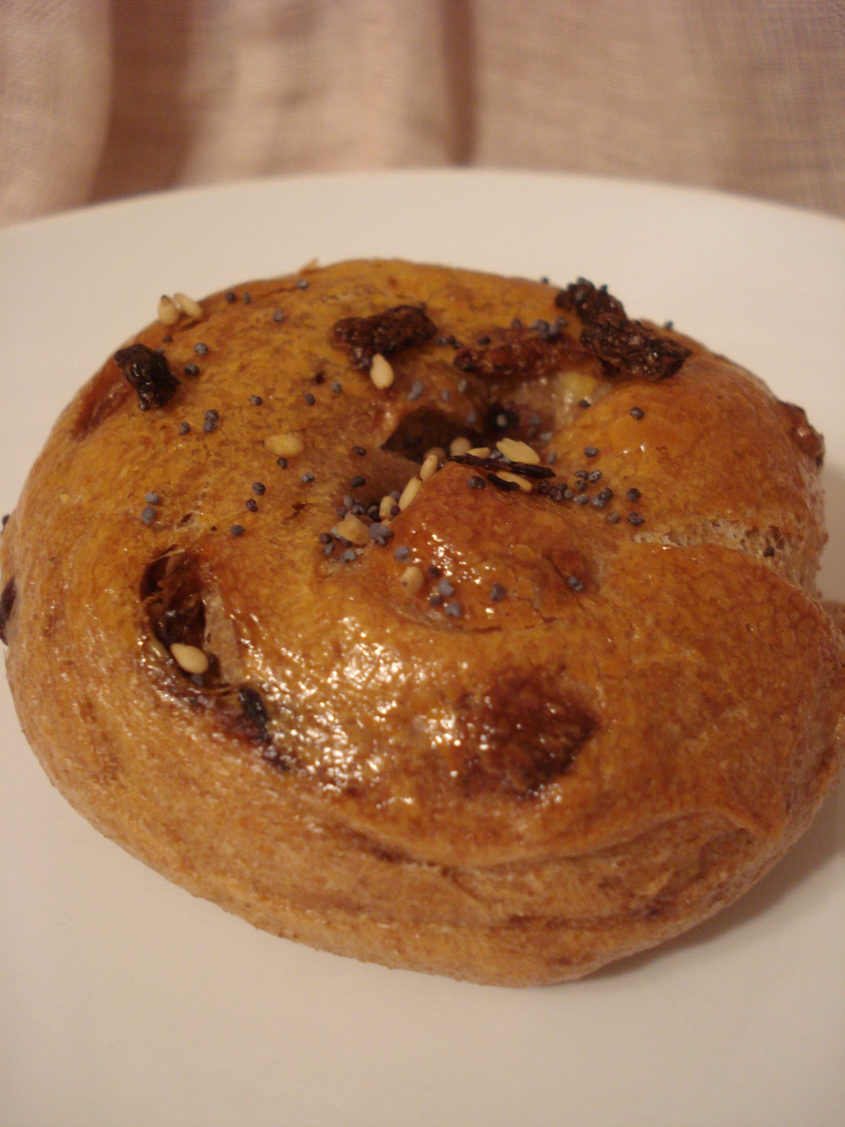 Dame Good Eats Whole Wheat Everything Bagels with Caramelized Onions