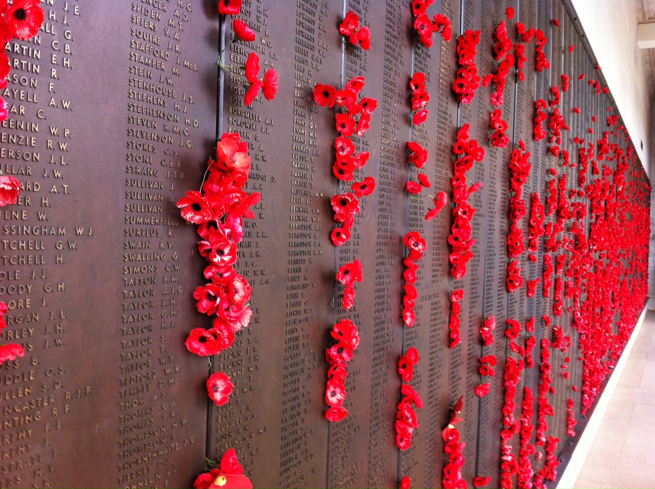 An Outback Motorhome Roadtrip Wall of Remembrance Australian War