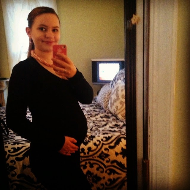Baby Bump at 20 weeks & 1 day