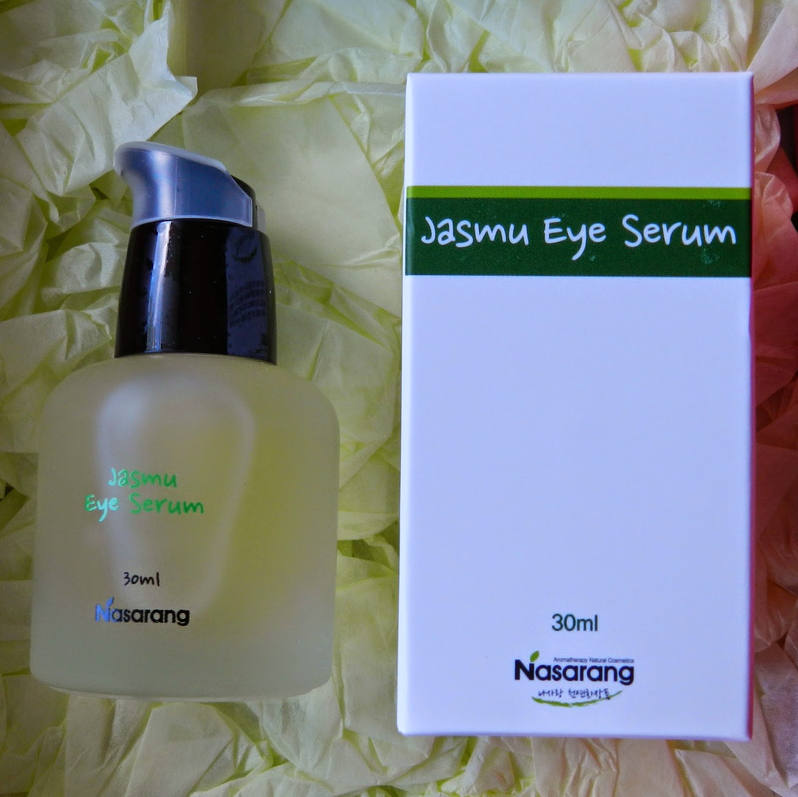 Unfade what fades Korean goodies Nasarang Jasmu Eye Serum review
