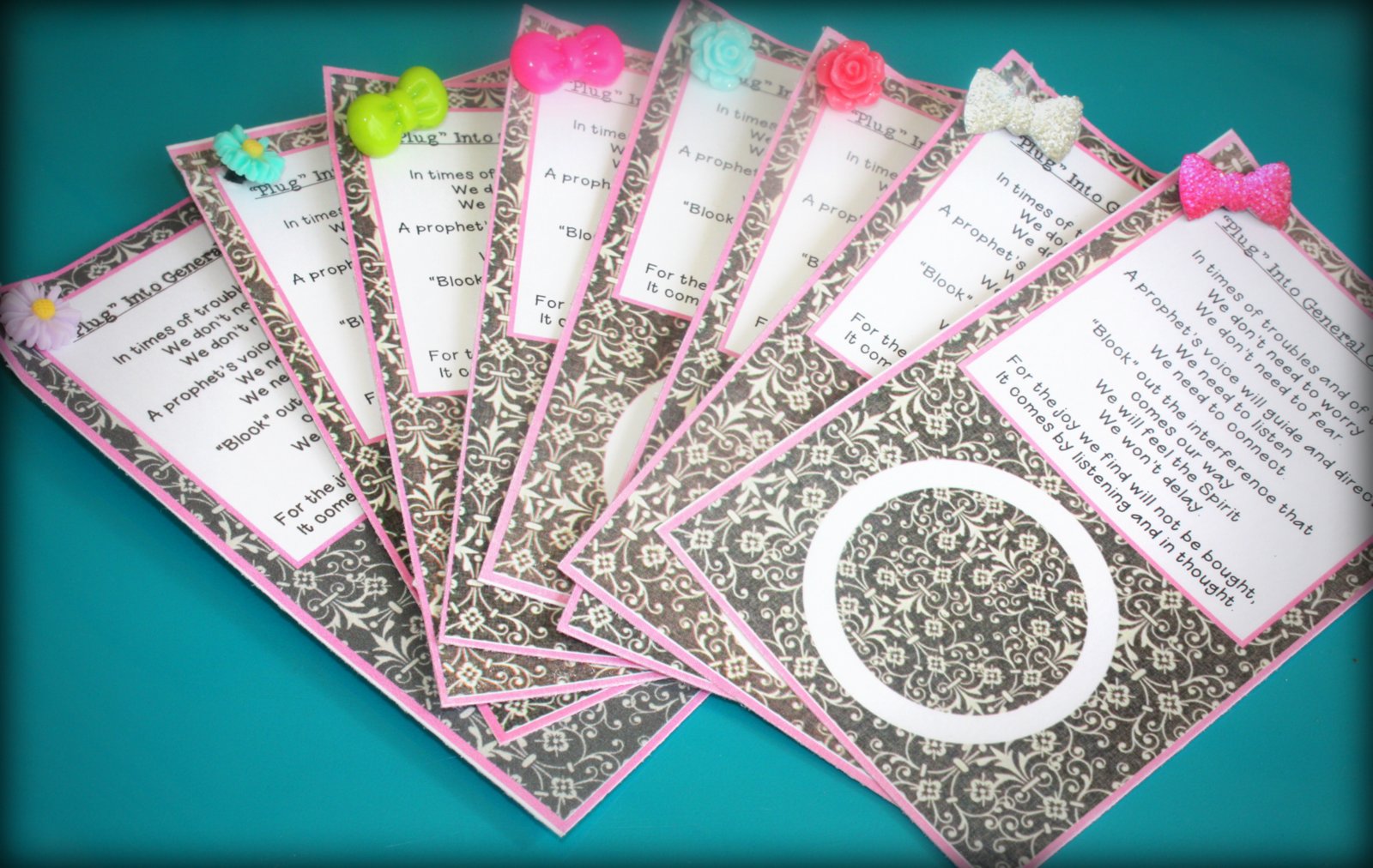 Embellish the Details "PLUG INTO GENERAL CONFERENCE"Gift idea for