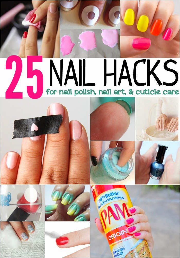 25 Nail Hacks for Nail Polish, Nail Art & Cuticle Care