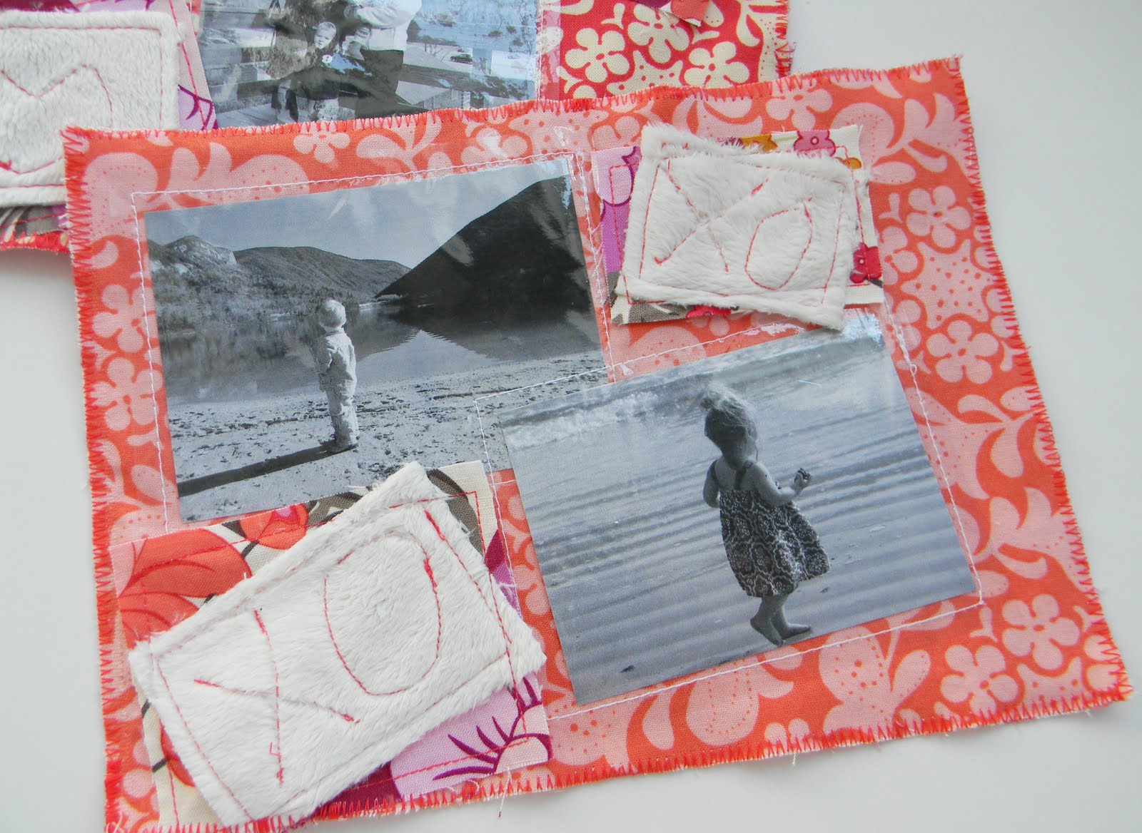 2 little hooligans fat quarter friday {fabric scrapbook tutorial}