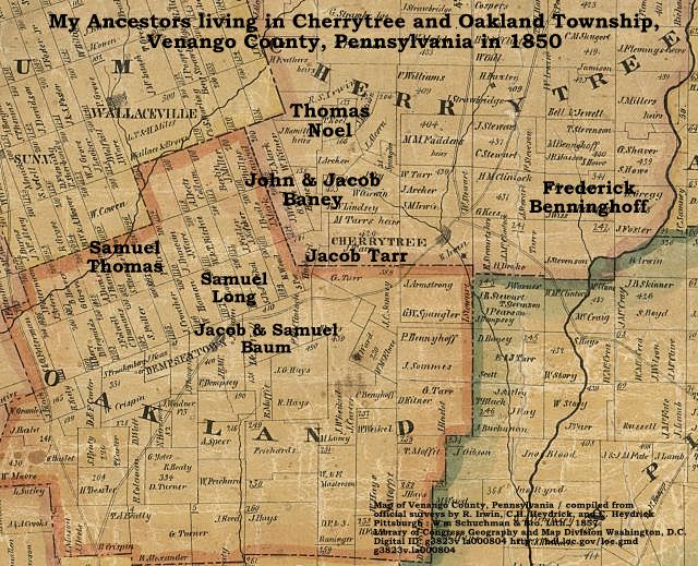 Speaking of Family... Mappy Monday My Ancestors Living in