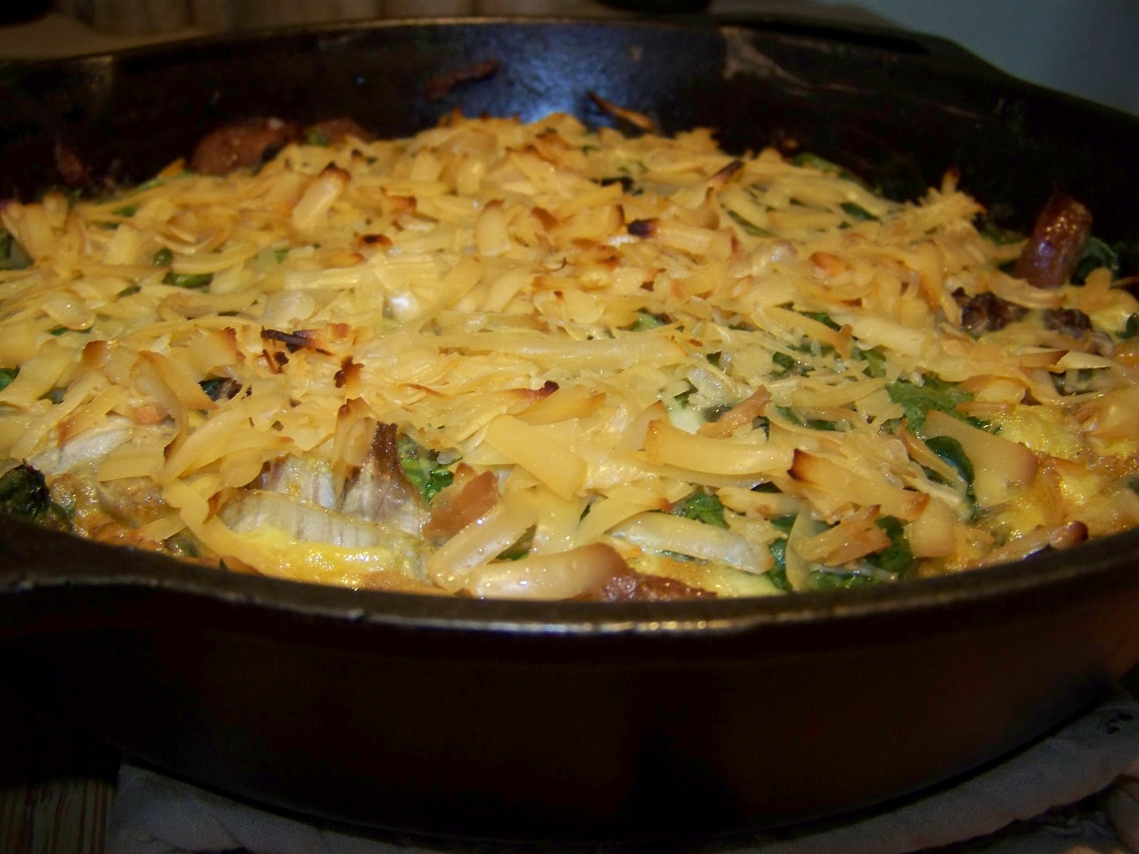 For Love of Real Food All Day Breakfast Frittata!