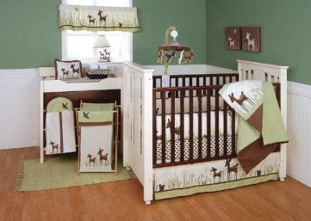 HABITACIÓN DE BEBÉ EN CHOCOLATE Y VERDE | Dormitorios Con Estilo HABITACIÓN DE BEBÉ EN CHOCOLATE Y VERDE | Dormitorios Con Estilo