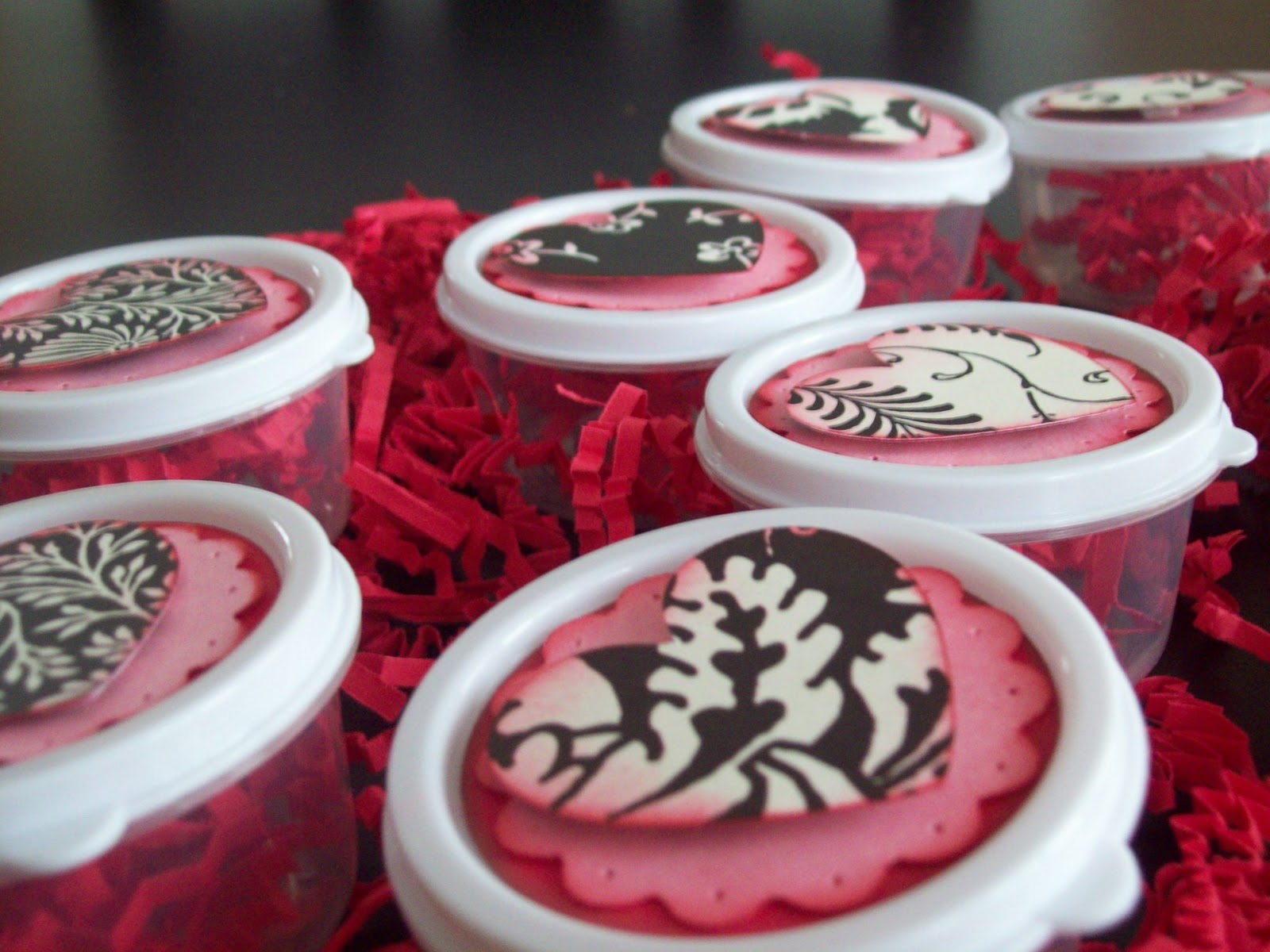 Field of Poppies Scrappy Treat Containers