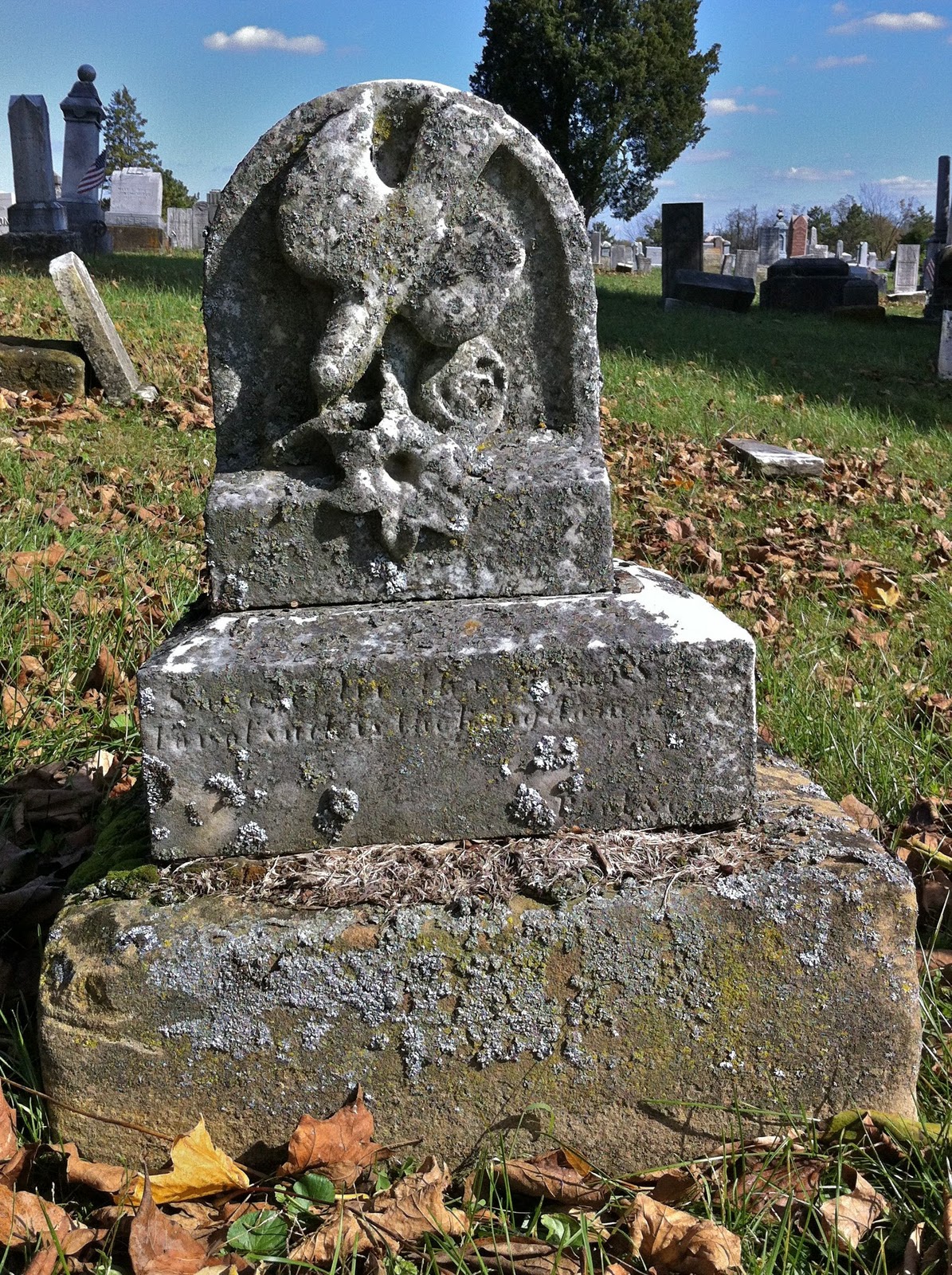 Gravestoned Grave images Doves