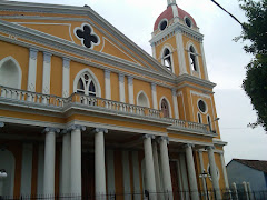 Cathedral on the Square in Granada, Nicaragua