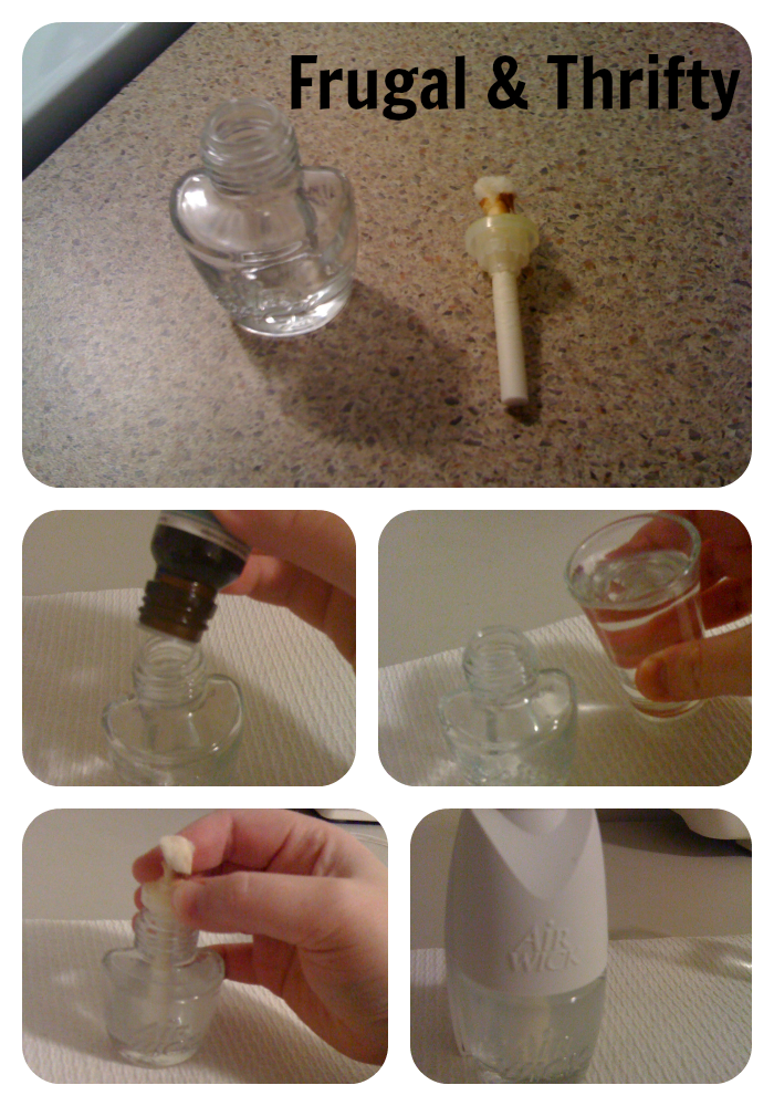 Frugal & Thrifty Do It Yourself Airwick Plugin Refill