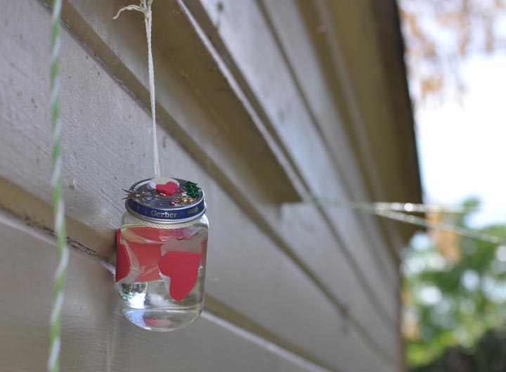 Heaps of Laundry Homemade Hummingbird Feeder