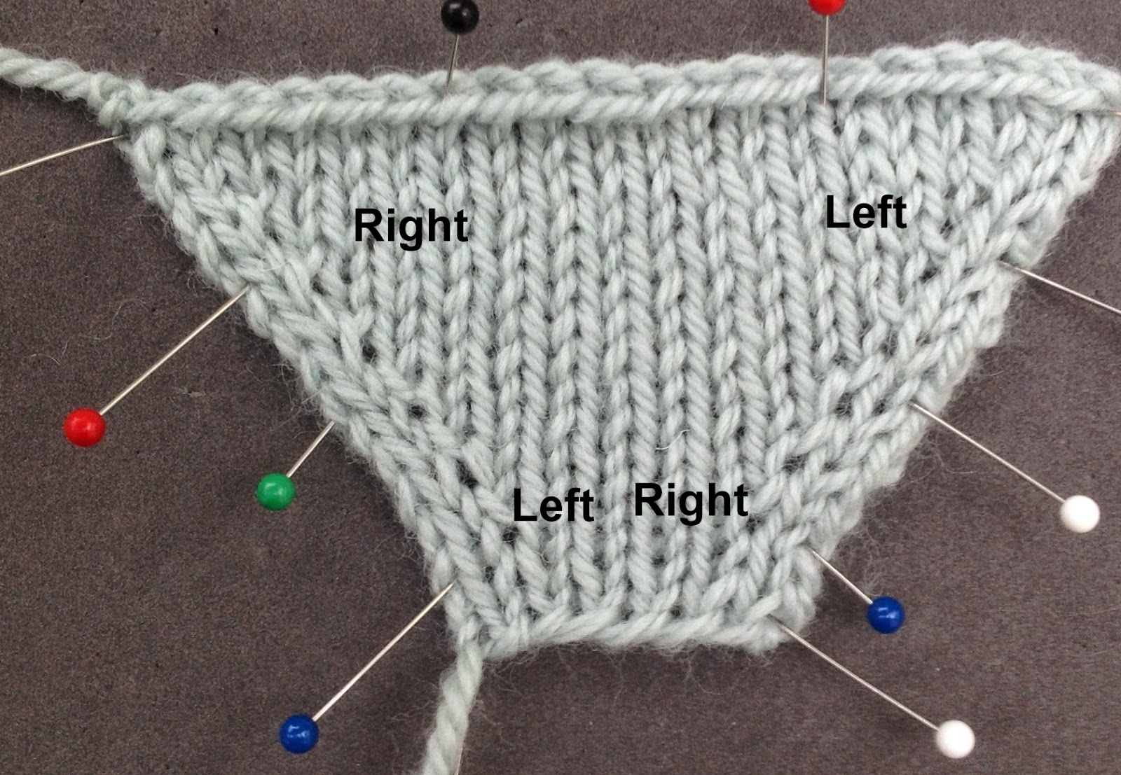 Arenda Holladay Right and Left Slanting M1 Increases