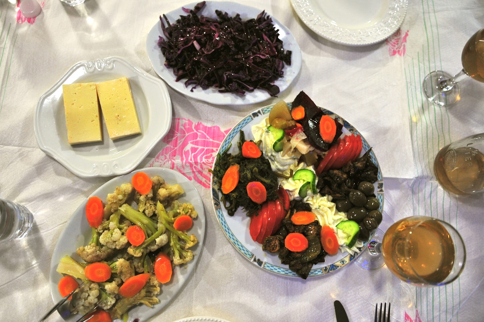 Merlin and Rebecca Albanian Food