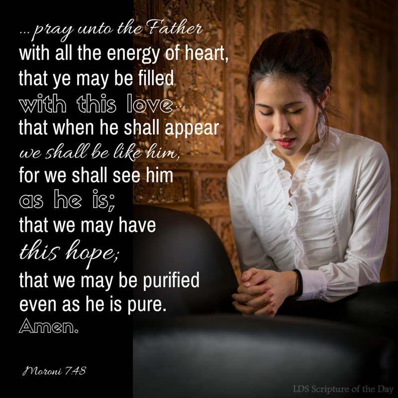 LDS Scripture of the Day Moroni 748