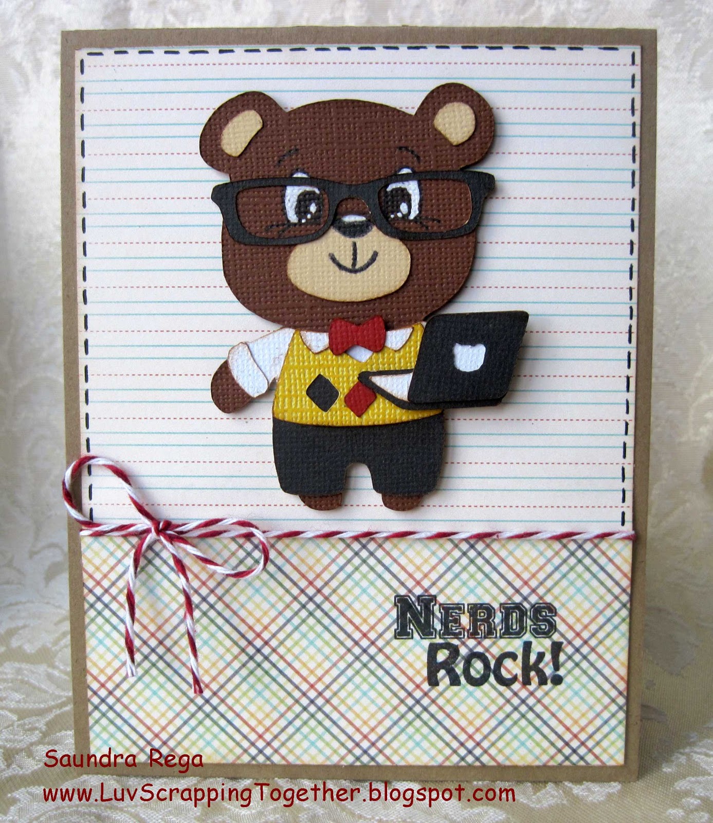 Luv Scrapping Together Nerd's Rock Scrappy Moms Stamps March Release