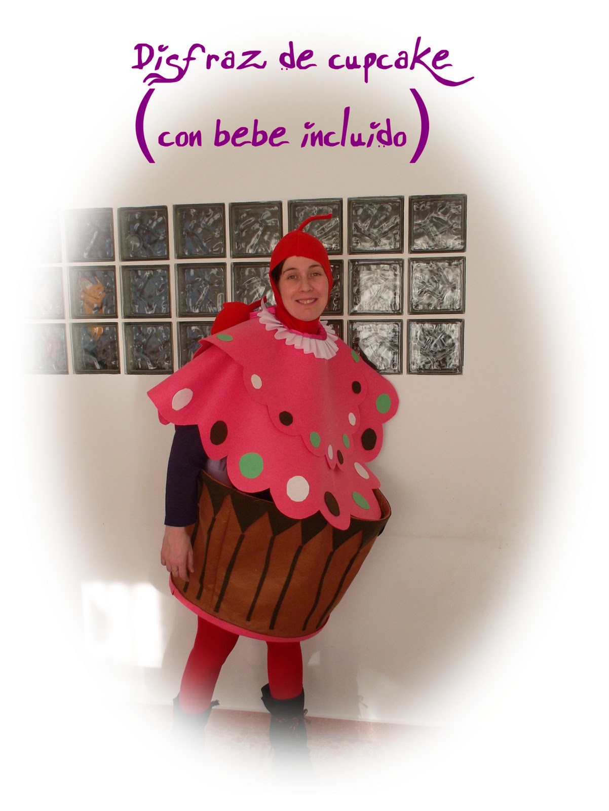 Cal Joan y más DISFRAZ DE CUPCAKE (Con bebe incluido)