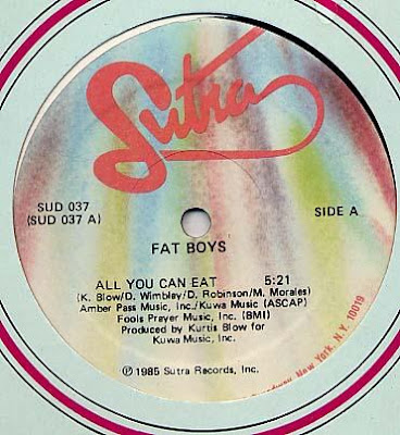 Fat Boys ‎– All You Can Eat (VLS) (1985) (256 kbps)