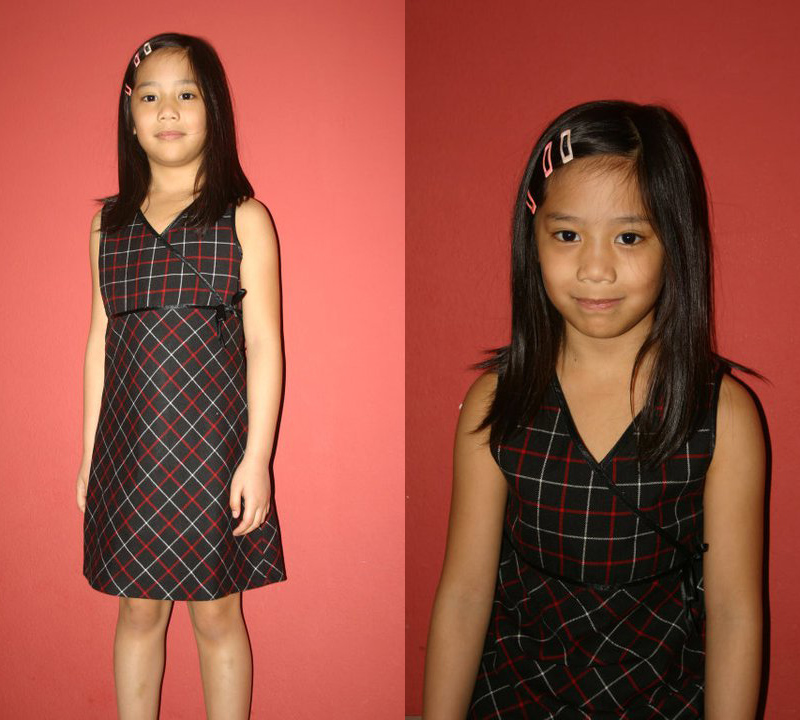 Checkered Pinafore dress Checkered Pinafore dress