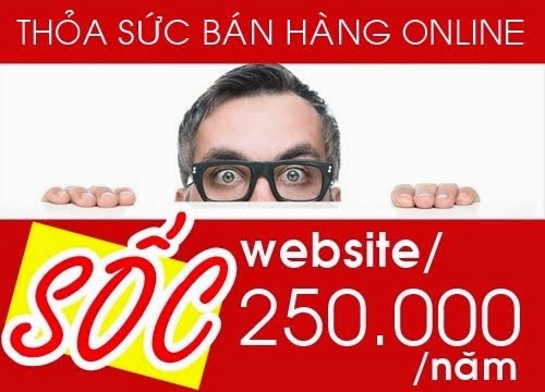 Thiết kế Website giá rẻ chỉ với 750k/năm