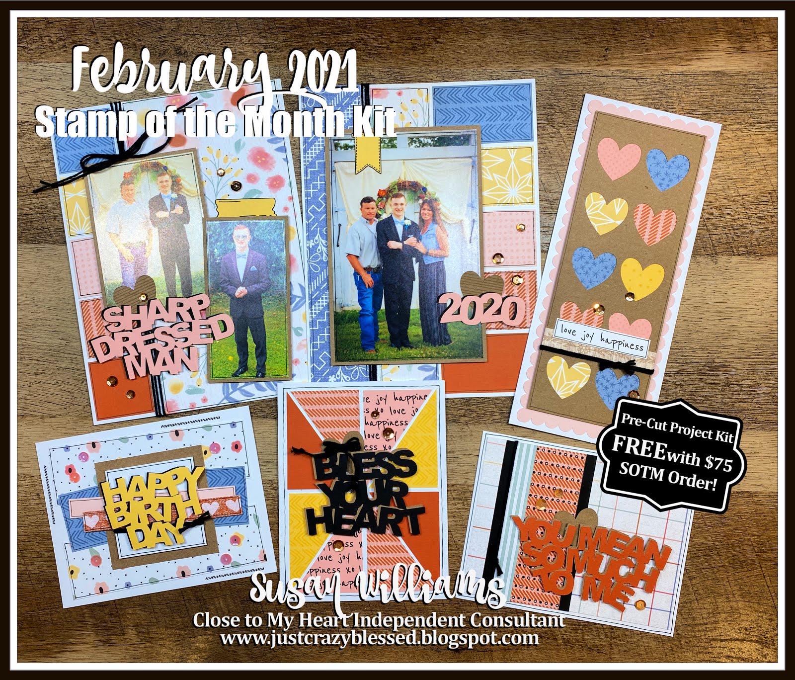 February 2021 Stamp of the Month Workshop!