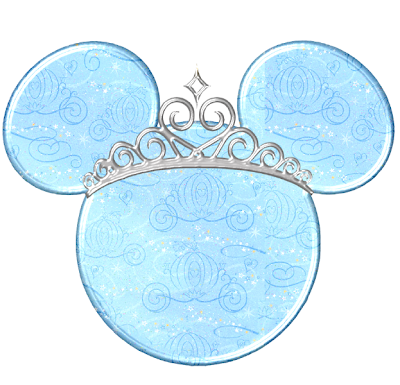 Silueta de la cabeza de Minnie con tiaras. Silueta de la cabeza de Minnie con tiaras.