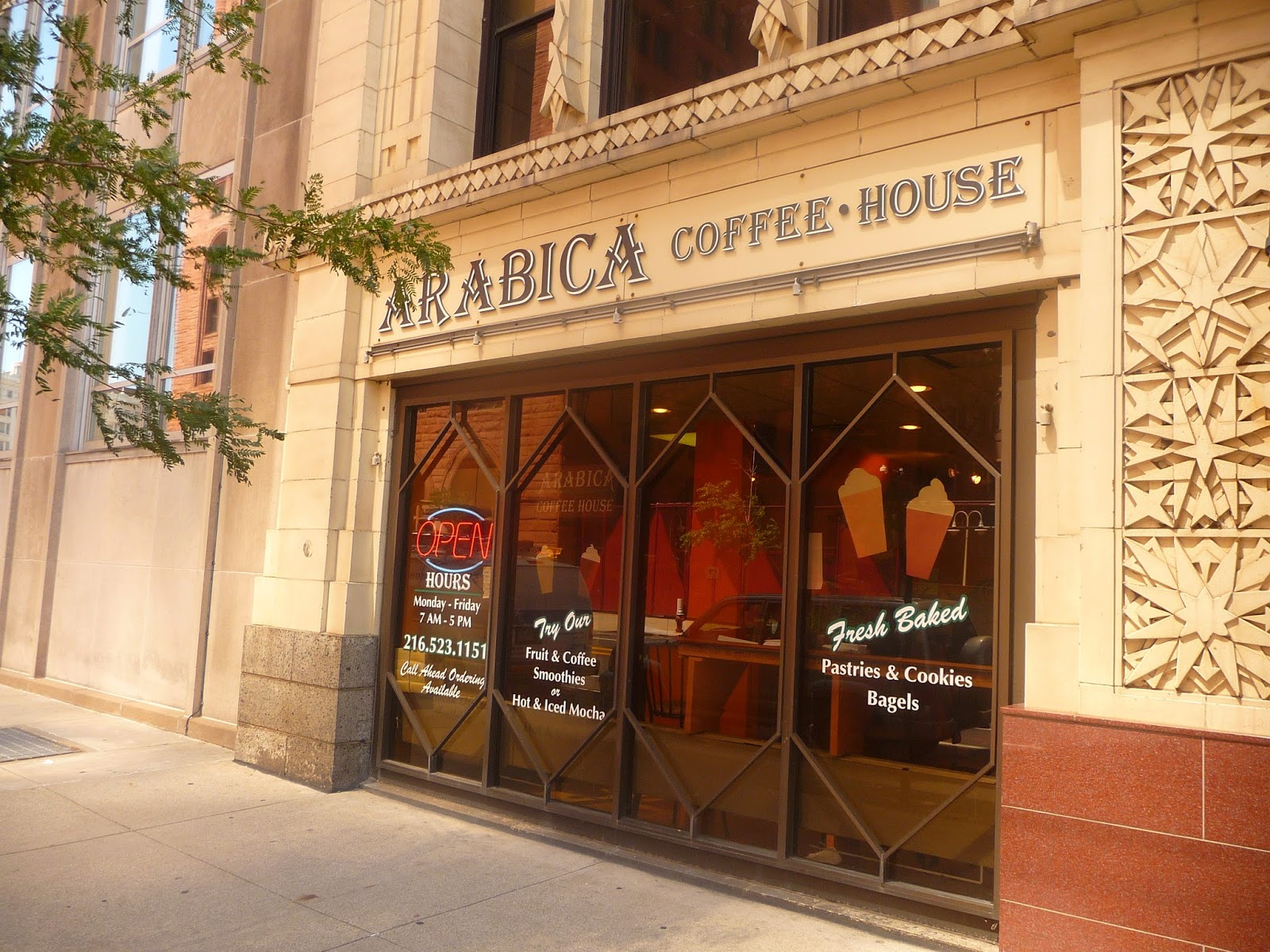 Arabica Coffee House, Standard Building, Cleveland, Ohio