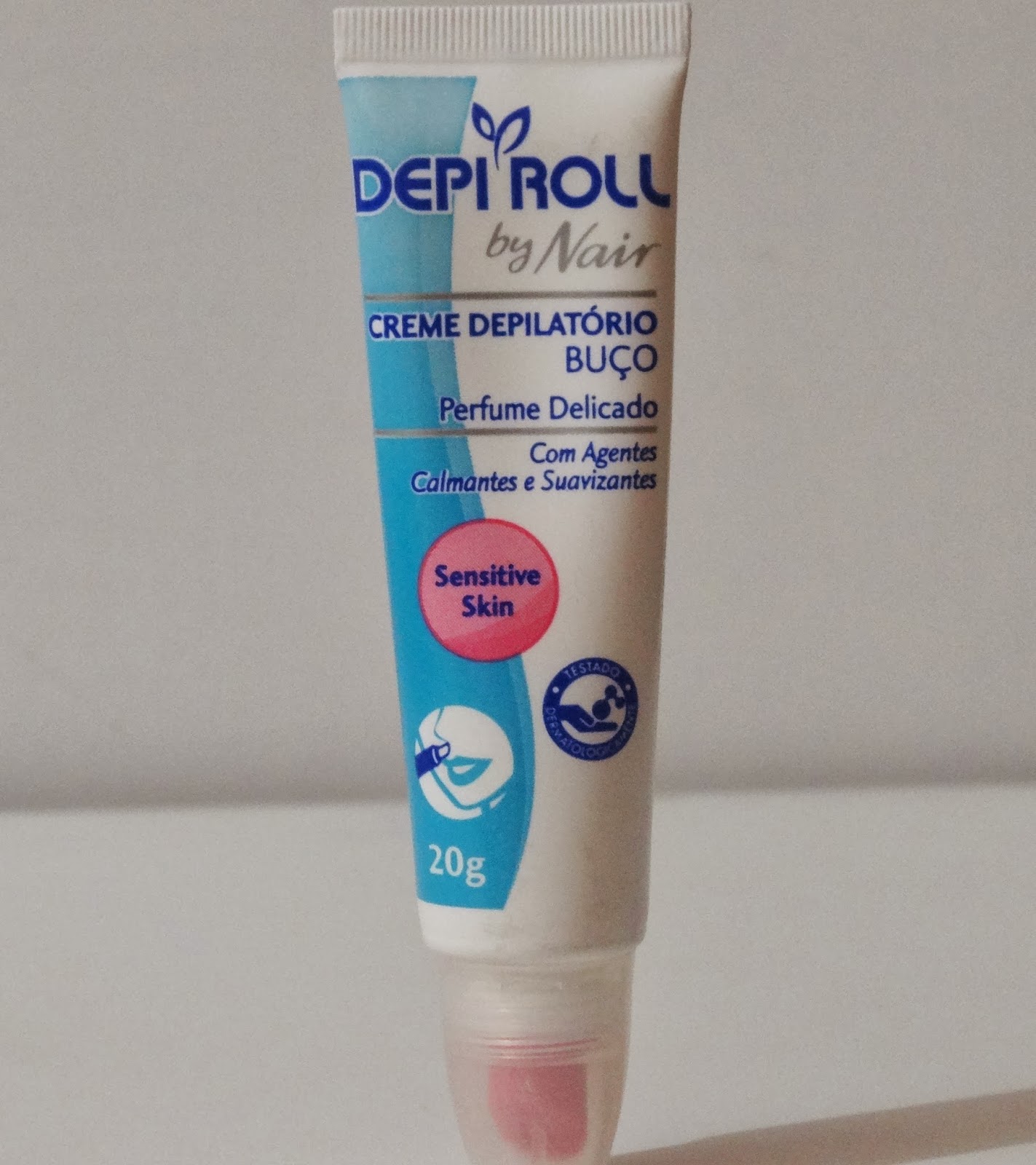 Karol Albuquerque: Resenha: Creme Depilatório Depi Roll buço