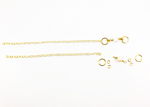 how to make an adjustable sautoir inspired necklace tutorial